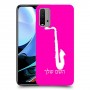 סקספון כיסוי מגן קשיח בעיצוב אישי עם השם שלך ל Xiaomi Redmi 9T יחידה אחת סקרין מובייל