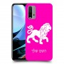 אריה כיסוי מגן קשיח בעיצוב אישי עם השם שלך ל Xiaomi Redmi 9T יחידה אחת סקרין מובייל