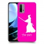 סמוראי כיסוי מגן קשיח בעיצוב אישי עם השם שלך ל Xiaomi Redmi 9T יחידה אחת סקרין מובייל