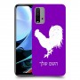 תרנגול כיסוי מגן קשיח בעיצוב אישי עם השם שלך ל Xiaomi Redmi 9T יחידה אחת סקרין מובייל