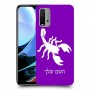 עקרב כיסוי מגן קשיח בעיצוב אישי עם השם שלך ל Xiaomi Redmi 9T יחידה אחת סקרין מובייל