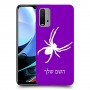 עכביש כיסוי מגן קשיח בעיצוב אישי עם השם שלך ל Xiaomi Redmi 9T יחידה אחת סקרין מובייל
