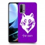 זאב כיסוי מגן קשיח בעיצוב אישי עם השם שלך ל Xiaomi Redmi 9T יחידה אחת סקרין מובייל