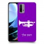 חצוצרה כיסוי מגן קשיח בעיצוב אישי עם השם שלך ל Xiaomi Redmi 9T יחידה אחת סקרין מובייל