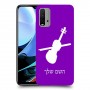כינור כיסוי מגן קשיח בעיצוב אישי עם השם שלך ל Xiaomi Redmi 9T יחידה אחת סקרין מובייל