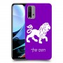 אריה כיסוי מגן קשיח בעיצוב אישי עם השם שלך ל Xiaomi Redmi 9T יחידה אחת סקרין מובייל