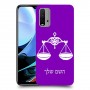 מאזניים כיסוי מגן קשיח בעיצוב אישי עם השם שלך ל Xiaomi Redmi 9T יחידה אחת סקרין מובייל