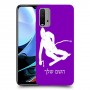 סקִי כיסוי מגן קשיח בעיצוב אישי עם השם שלך ל Xiaomi Redmi 9T יחידה אחת סקרין מובייל