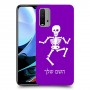 שלד כיסוי מגן קשיח בעיצוב אישי עם השם שלך ל Xiaomi Redmi 9T יחידה אחת סקרין מובייל