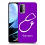 רופא סטטוסקופ כיסוי מגן קשיח בעיצוב אישי עם השם שלך ל Xiaomi Redmi 9T יחידה אחת סקרין מובייל