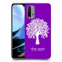עץ כיסוי מגן קשיח בעיצוב אישי עם השם שלך ל Xiaomi Redmi 9T יחידה אחת סקרין מובייל