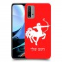 קשת כיסוי מגן קשיח בעיצוב אישי עם השם שלך ל Xiaomi Redmi 9T יחידה אחת סקרין מובייל