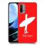 גלישה כיסוי מגן קשיח בעיצוב אישי עם השם שלך ל Xiaomi Redmi 9T יחידה אחת סקרין מובייל