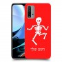 שלד כיסוי מגן קשיח בעיצוב אישי עם השם שלך ל Xiaomi Redmi 9T יחידה אחת סקרין מובייל