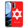 מגן דוד - ישראל כיסוי מגן קשיח בעיצוב אישי עם השם שלך ל Xiaomi Redmi 9T יחידה אחת סקרין מובייל