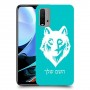 זאב כיסוי מגן קשיח בעיצוב אישי עם השם שלך ל Xiaomi Redmi 9T יחידה אחת סקרין מובייל
