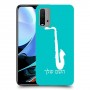 סקספון כיסוי מגן קשיח בעיצוב אישי עם השם שלך ל Xiaomi Redmi 9T יחידה אחת סקרין מובייל