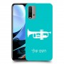 חצוצרה כיסוי מגן קשיח בעיצוב אישי עם השם שלך ל Xiaomi Redmi 9T יחידה אחת סקרין מובייל