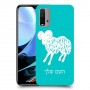 טלה כיסוי מגן קשיח בעיצוב אישי עם השם שלך ל Xiaomi Redmi 9T יחידה אחת סקרין מובייל