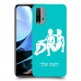 תאומים כיסוי מגן קשיח בעיצוב אישי עם השם שלך ל Xiaomi Redmi 9T יחידה אחת סקרין מובייל