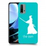 סמוראי כיסוי מגן קשיח בעיצוב אישי עם השם שלך ל Xiaomi Redmi 9T יחידה אחת סקרין מובייל