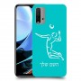 שחקן כדורעף כיסוי מגן קשיח בעיצוב אישי עם השם שלך ל Xiaomi Redmi 9T יחידה אחת סקרין מובייל