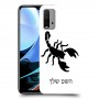 עקרב כיסוי מגן קשיח בעיצוב אישי עם השם שלך ל Xiaomi Redmi 9T יחידה אחת סקרין מובייל