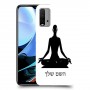 יוגה כיסוי מגן קשיח בעיצוב אישי עם השם שלך ל Xiaomi Redmi 9T יחידה אחת סקרין מובייל