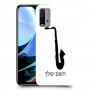 סקספון כיסוי מגן קשיח בעיצוב אישי עם השם שלך ל Xiaomi Redmi 9T יחידה אחת סקרין מובייל