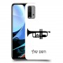חצוצרה כיסוי מגן קשיח בעיצוב אישי עם השם שלך ל Xiaomi Redmi 9T יחידה אחת סקרין מובייל