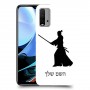 סמוראי כיסוי מגן קשיח בעיצוב אישי עם השם שלך ל Xiaomi Redmi 9T יחידה אחת סקרין מובייל