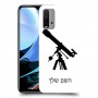 טלסקופ כיסוי מגן קשיח בעיצוב אישי עם השם שלך ל Xiaomi Redmi 9T יחידה אחת סקרין מובייל