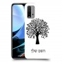 עץ כיסוי מגן קשיח בעיצוב אישי עם השם שלך ל Xiaomi Redmi 9T יחידה אחת סקרין מובייל