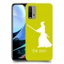 סמוראי כיסוי מגן קשיח בעיצוב אישי עם השם שלך ל Xiaomi Redmi 9T יחידה אחת סקרין מובייל