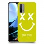 סמיילי כיסוי מגן קשיח בעיצוב אישי עם השם שלך ל Xiaomi Redmi 9T יחידה אחת סקרין מובייל