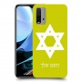 מגן דוד - ישראל כיסוי מגן קשיח בעיצוב אישי עם השם שלך ל Xiaomi Redmi 9T יחידה אחת סקרין מובייל