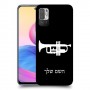 חצוצרה כיסוי מגן קשיח בעיצוב אישי עם השם שלך ל Xiaomi Redmi Note 10 5G יחידה אחת סקרין מובייל