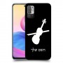כינור כיסוי מגן קשיח בעיצוב אישי עם השם שלך ל Xiaomi Redmi Note 10 5G יחידה אחת סקרין מובייל