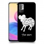 טלה כיסוי מגן קשיח בעיצוב אישי עם השם שלך ל Xiaomi Redmi Note 10 5G יחידה אחת סקרין מובייל
