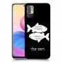 דגים כיסוי מגן קשיח בעיצוב אישי עם השם שלך ל Xiaomi Redmi Note 10 5G יחידה אחת סקרין מובייל