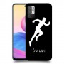 רץ כיסוי מגן קשיח בעיצוב אישי עם השם שלך ל Xiaomi Redmi Note 10 5G יחידה אחת סקרין מובייל