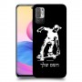 ילד סקייטבורד כיסוי מגן קשיח בעיצוב אישי עם השם שלך ל Xiaomi Redmi Note 10 5G יחידה אחת סקרין מובייל