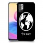 עולם כיסוי מגן קשיח בעיצוב אישי עם השם שלך ל Xiaomi Redmi Note 10 5G יחידה אחת סקרין מובייל