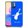כינור כיסוי מגן קשיח בעיצוב אישי עם השם שלך ל Xiaomi Redmi Note 10 5G יחידה אחת סקרין מובייל