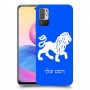 אריה כיסוי מגן קשיח בעיצוב אישי עם השם שלך ל Xiaomi Redmi Note 10 5G יחידה אחת סקרין מובייל