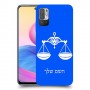 מאזניים כיסוי מגן קשיח בעיצוב אישי עם השם שלך ל Xiaomi Redmi Note 10 5G יחידה אחת סקרין מובייל
