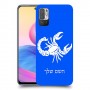 עקרב כיסוי מגן קשיח בעיצוב אישי עם השם שלך ל Xiaomi Redmi Note 10 5G יחידה אחת סקרין מובייל