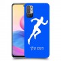 רץ כיסוי מגן קשיח בעיצוב אישי עם השם שלך ל Xiaomi Redmi Note 10 5G יחידה אחת סקרין מובייל