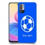 כדורגל - כדור כיסוי מגן קשיח בעיצוב אישי עם השם שלך ל Xiaomi Redmi Note 10 5G יחידה אחת סקרין מובייל