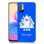 טריאתלון כיסוי מגן קשיח בעיצוב אישי עם השם שלך ל Xiaomi Redmi Note 10 5G יחידה אחת סקרין מובייל